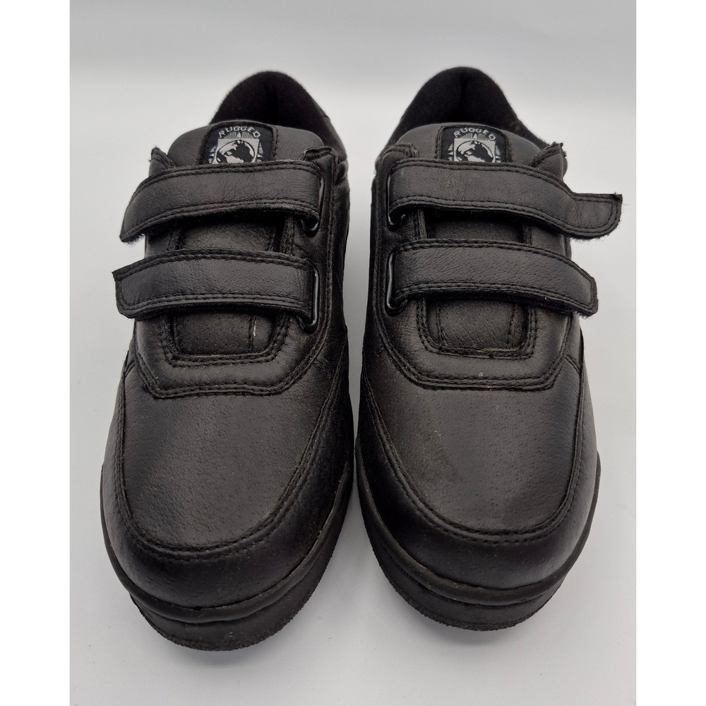 Yukon Rugged Exposure Shoes 8 Journey Walking Black Hook Loop